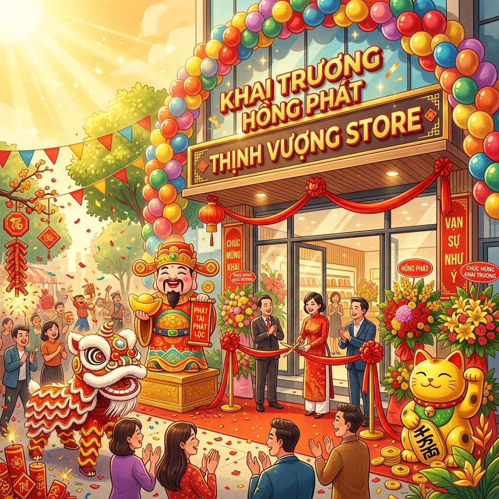 Khai trương hồng phát